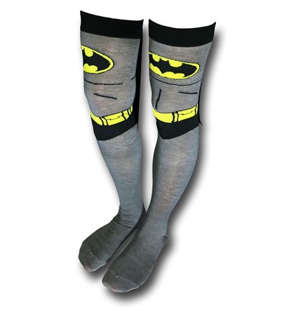 Batman Costume Over-the-Knee Caped Socks