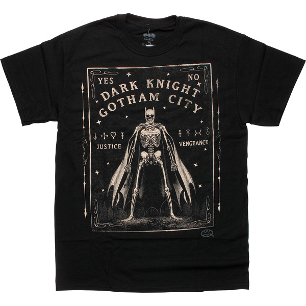 Batman Dark Knight Skeleton Tarot Card T-Shirt
