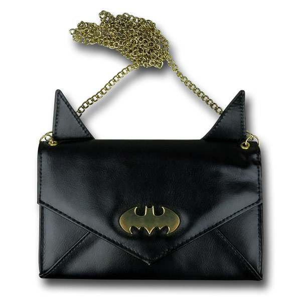  Batman Eared Envelope Wallet with Chain