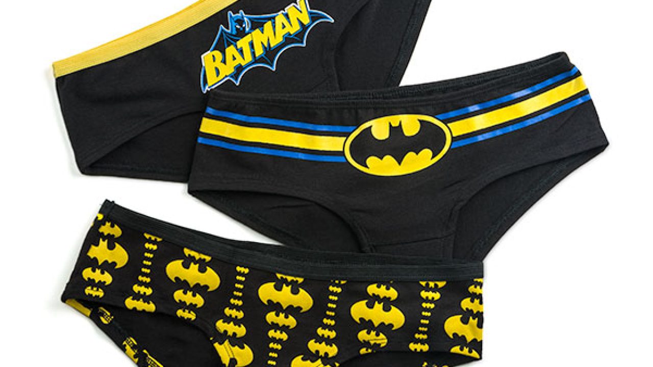 Batman Glow-in-the-Dark Panties