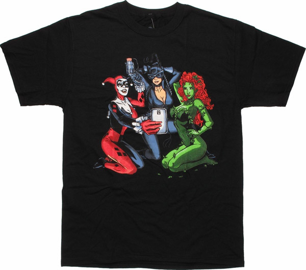 Batman Gotham Sirens Selfie T-Shirt