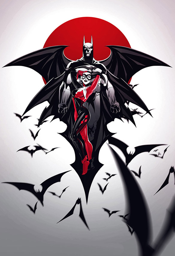 Batman Harley Quinn Poster