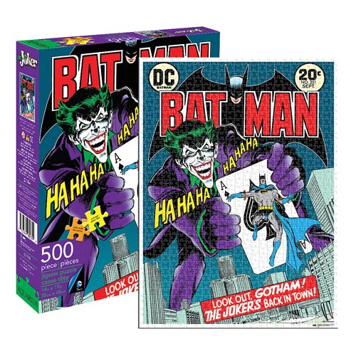 Batman Joker Comic Cover 500-Piece Puzzle