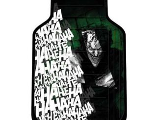 Batman Joker Laughs Plasticlear Floor Mat 2-Pack