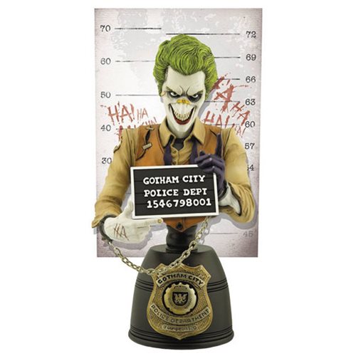 Batman Joker Mugshot Bust