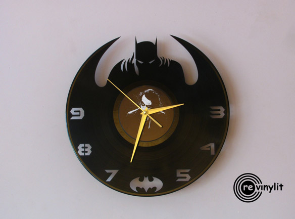 Batman Joker Vinyl Wall Clock