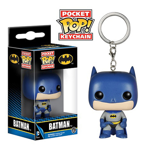 Batman Pop Vinyl Figure DC Comics Key Chain