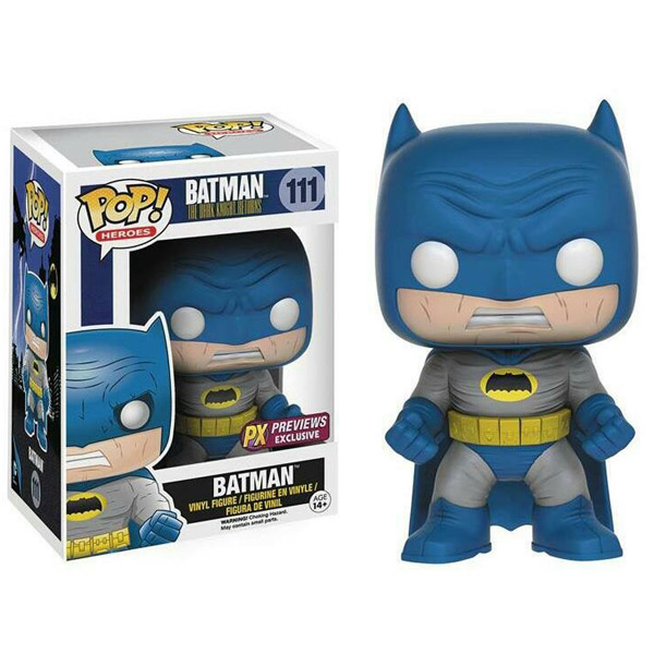 Batman The Dark Knight Returns Batman Blue Version Pop Vinyl Figure