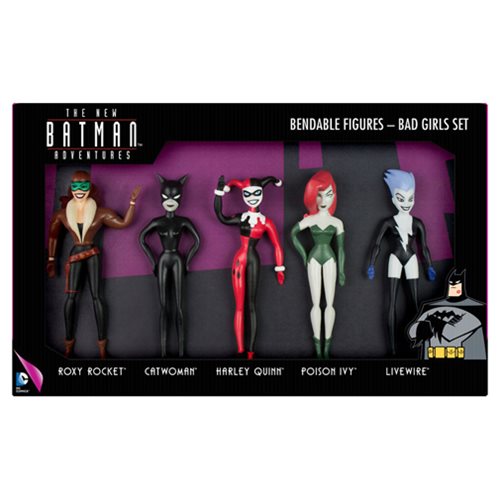 Batman The New Batman Adventures Bad Girls Bendable Action Figure Boxed Set