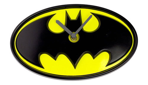 Batman Logo Wobble Wall Clock 