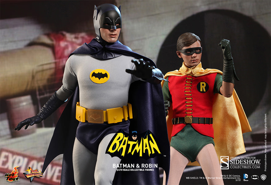 1966 Batman and Robin Sixth-Scale Figures