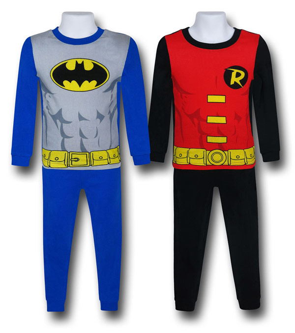 Batman and Robin Kids Pajamas
