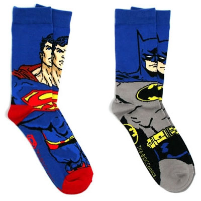 Batman-and-Superman-Crew-Socks