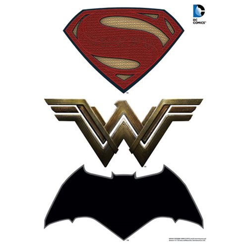 Batman v Superman Dawn of Justice Logos Car Graphics Set