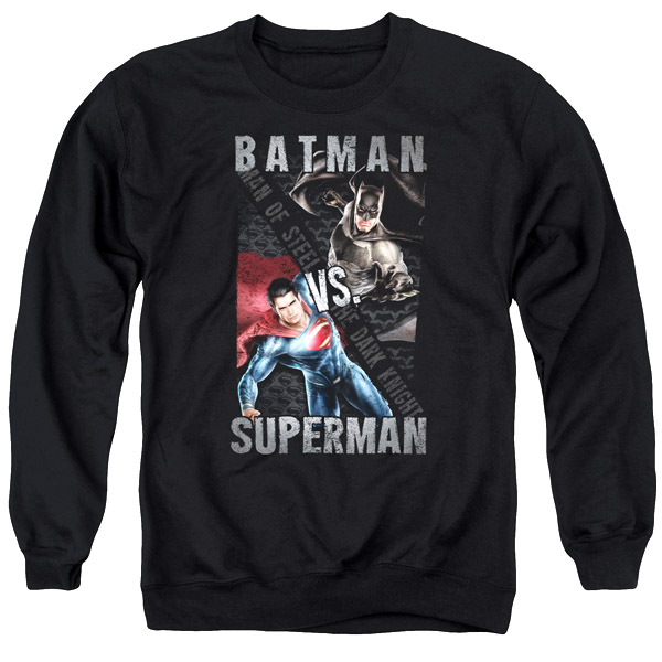 Batman v Superman Hero Split Sweatshirt