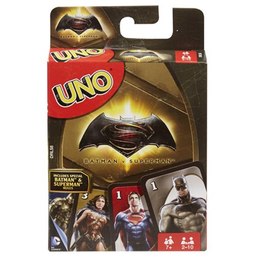 Batman v Superman Uno Game