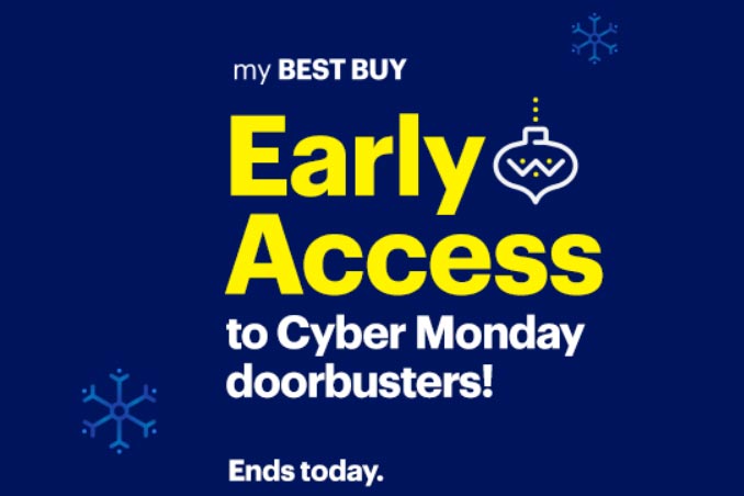 Best Buy Cyber Monday Doorbuster Early Access
