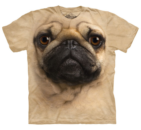Big Face Pug T-Shirt