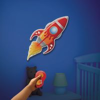 Big Light Up Red Rocket