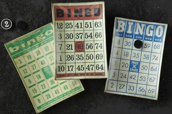 Bingo Card Plate