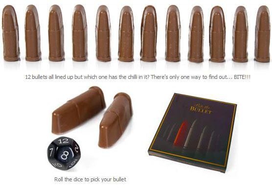 Bite the Bullet Chocolates