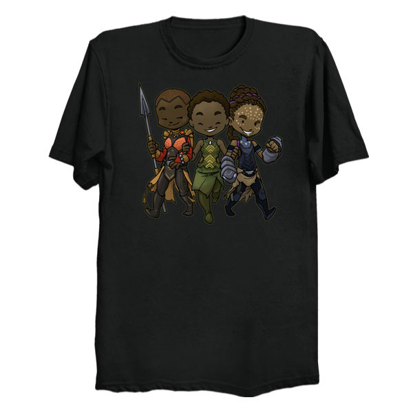 Black Panther Panther Trio Shirt