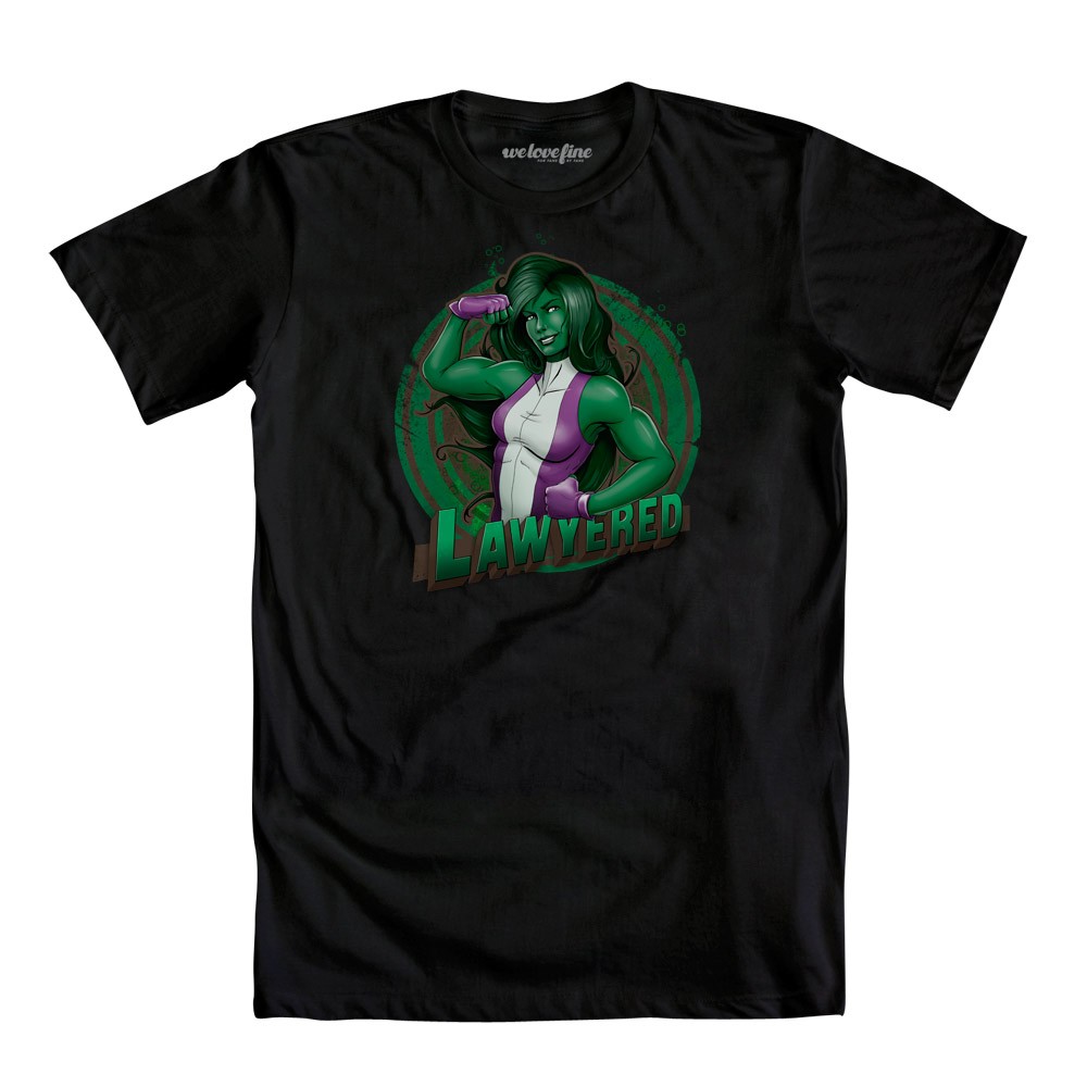 Black She-Hulk Lawyered T-Shirt