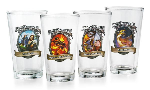 Blizzard HearthStone Pint Glass Set
