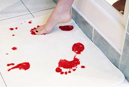 Blood Bath Mat