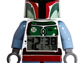Boba Fett LEGO Minifigure Alarm Clock