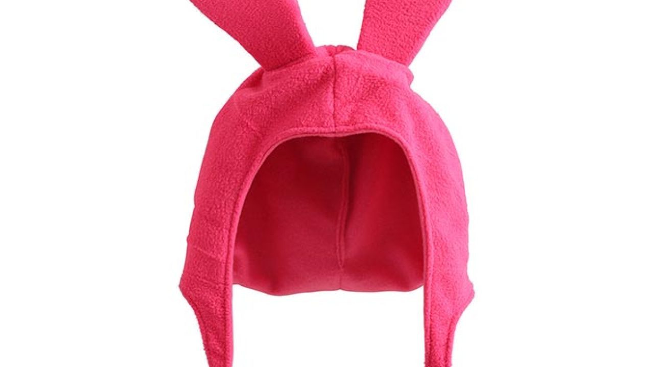 louis bob's burgers pink bunny ears hat