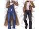 Body Pillowcase with Tenth and Eleventh Doctor