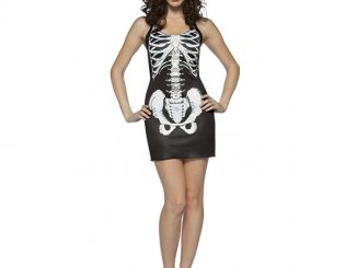 Bones Tank Dress Adult Costume