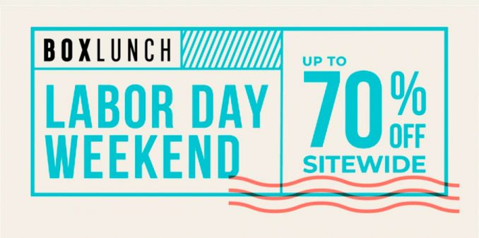 BoxLunch Labor Day Sale 2019