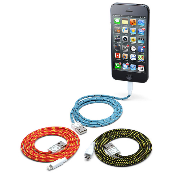 Braided Fabric Smartphone Cables