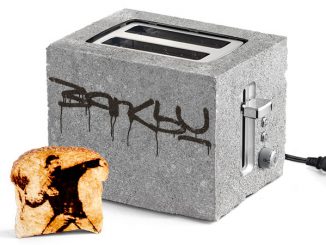 Burned Bread Toaster by Banksy