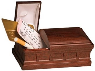 Bury The Habit Recordable Coffin