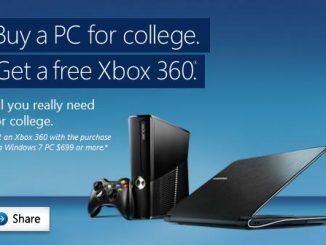 Buy A PC for College Get a Free Xbox 360
