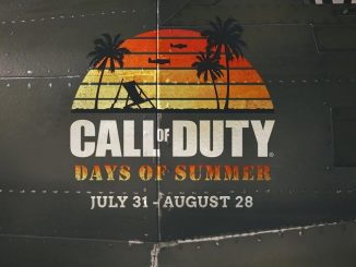 Call of Duty WWII Days of Summer
