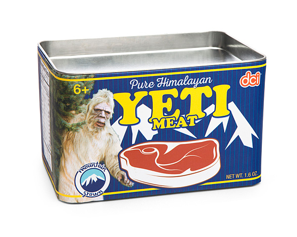 Canned Yeti Meat