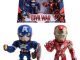 Captain America Civil War Captain America vs. Iron Man 4-Inch Metals Figure 2-Pack