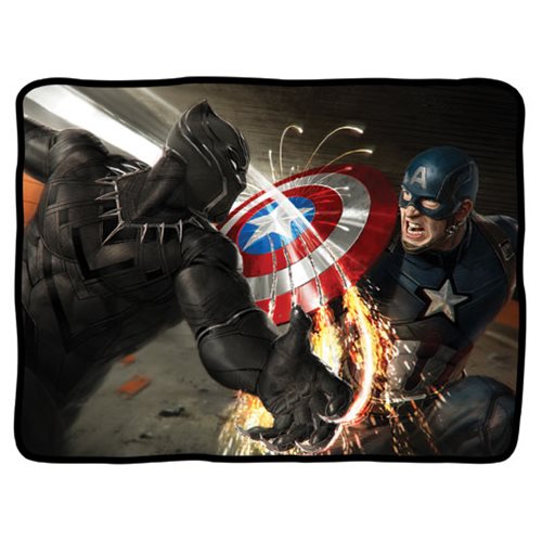 Captain America Civil War Fleece Blanket