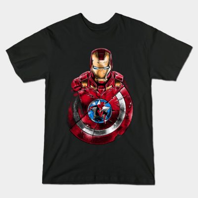 Captain America: Civil War ‘Swinging Through War’ T-Shirt