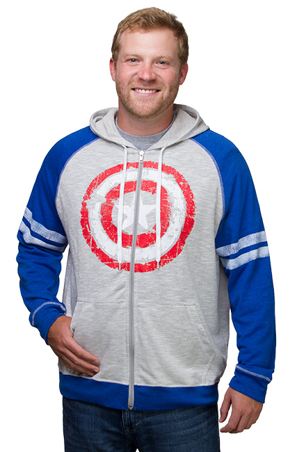 Captain America French Terry Hoodie