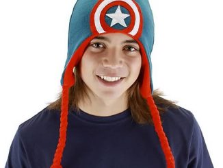 Captain America Knit Laplander Hat