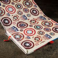 Captain America Metal Shield Premium Journal
