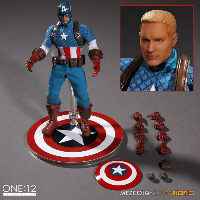 Captain America One 12 Collective Deluxe Action Figure
