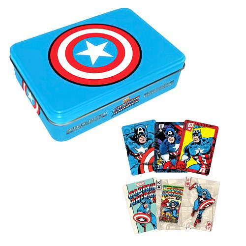 Captain America Playing Cards Set