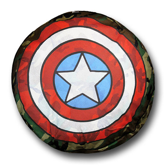 Captain-America-Round-Shield-Dog-Bed