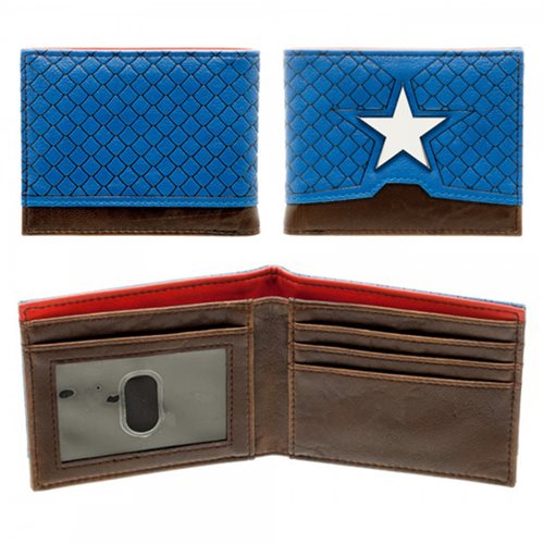 Captain America Suit Up Bi-Fold Wallet